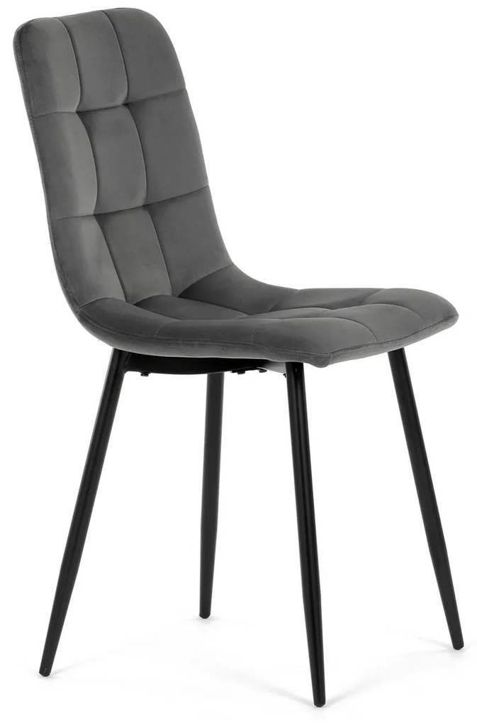 Set de scaune de sufragerie CT-281 GREY4, 4 buc