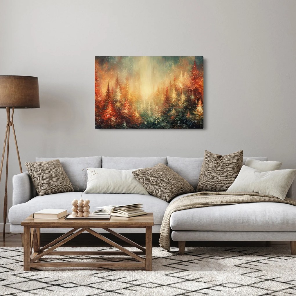 Tablou - Pictura de păduri (90x60 cm)