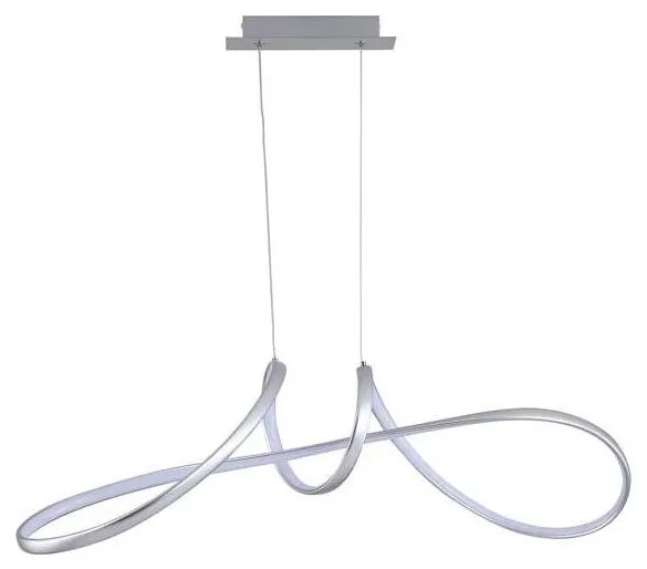 Searchlight 36524GY - Lustră LED reglabilă suspendată pe cablu MAISIE LED/41W/230V