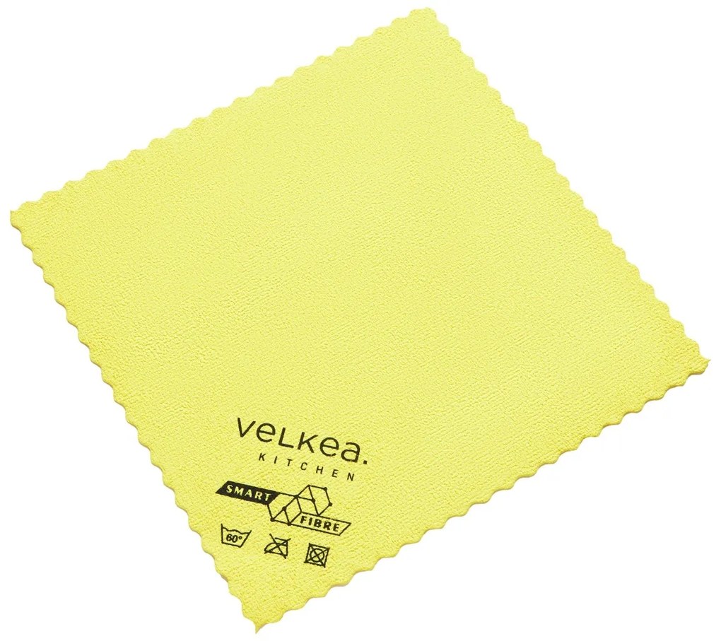 Laveta universala pentru bucatarie, microfibra, Smart Fiber, 30 x 30 cm, Velkea
