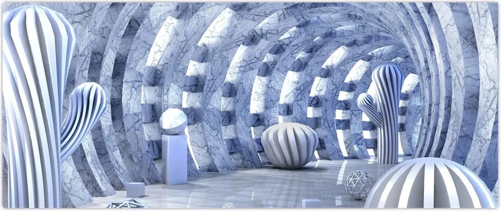 Tablou - 3D Abstract (120x50 cm)