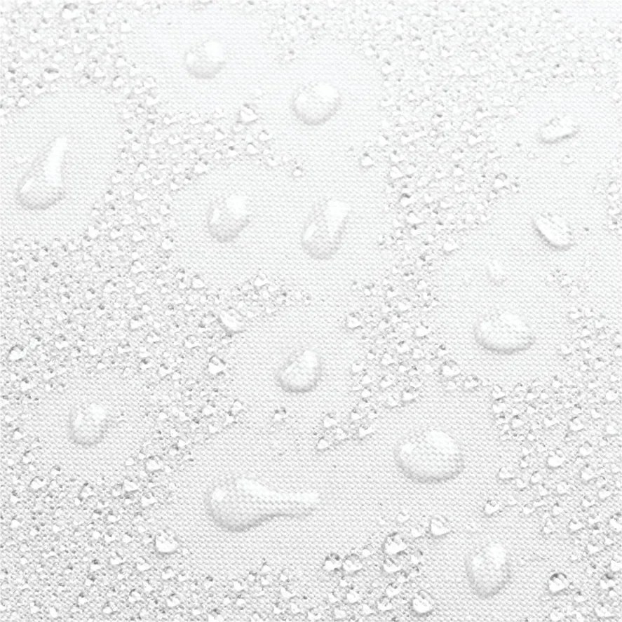 Perdea de duș iDesign, 200 x 180 cm, alb