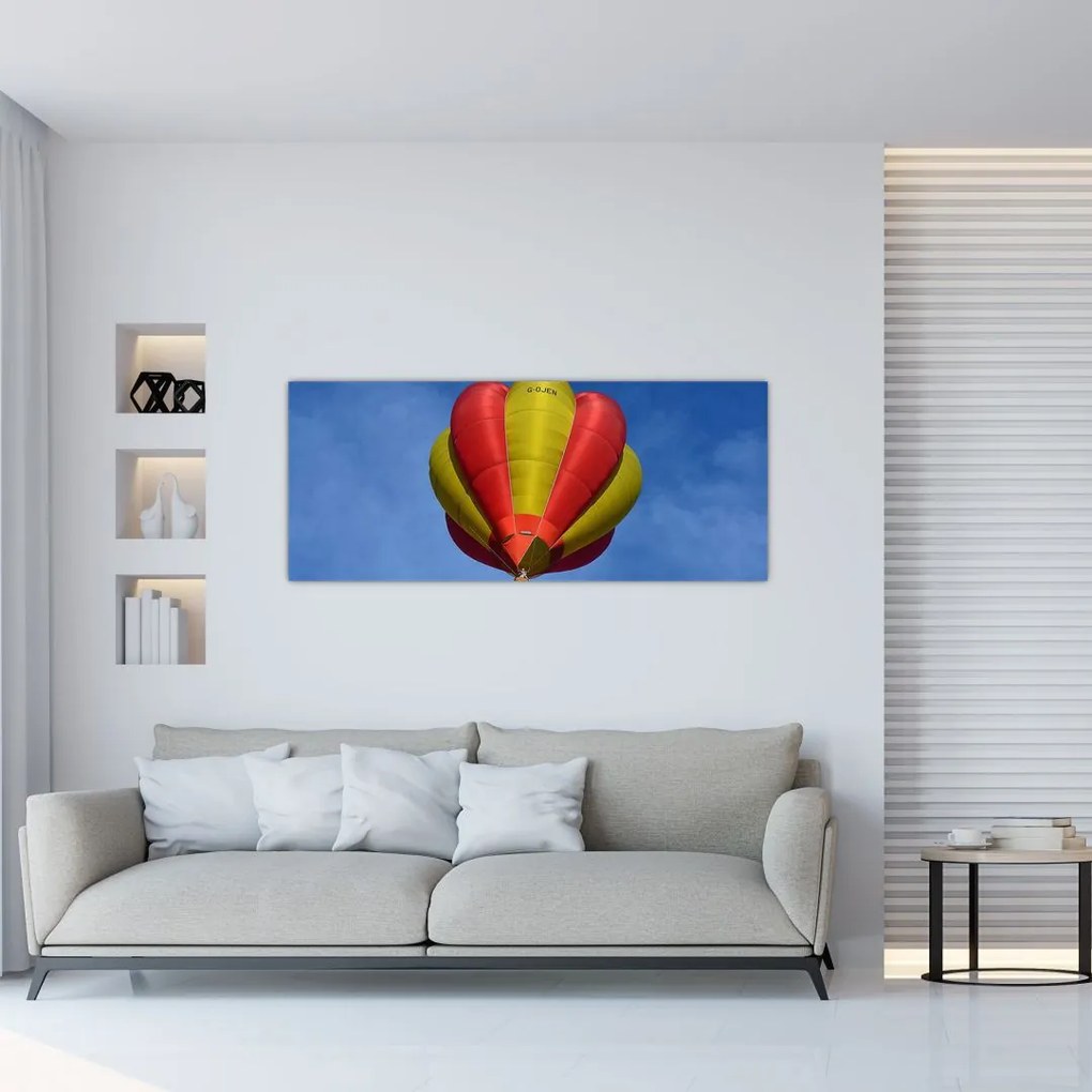 Tablou cu balon zburând (120x50 cm)