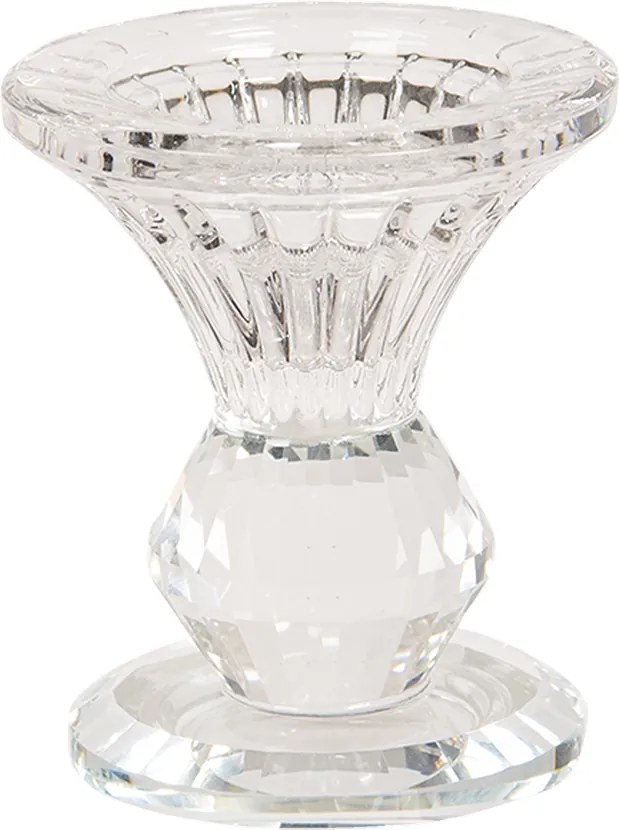 Sfesnic lumanare sticla Ø 7 cm x 8 cm