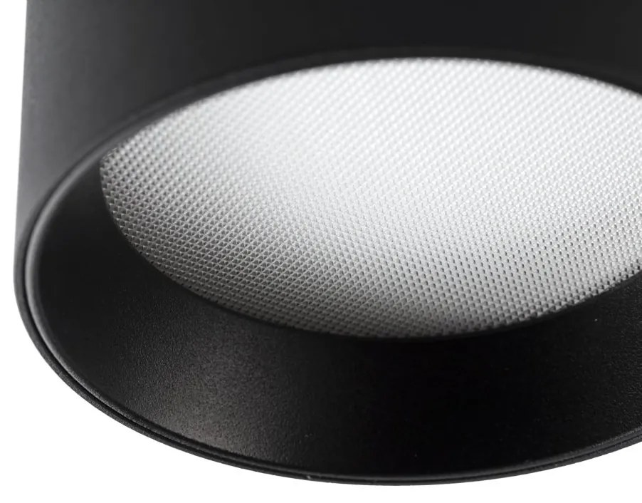 Spot LED aplicat tavan MIZU 8W negru