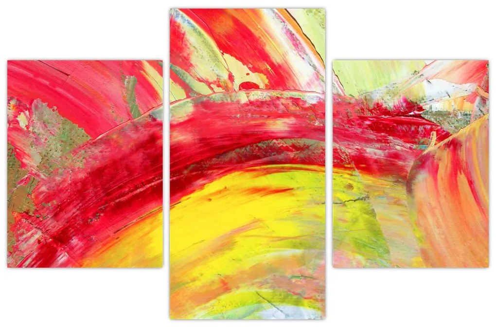 Tablou cu abstracție - pictura (90x60 cm)