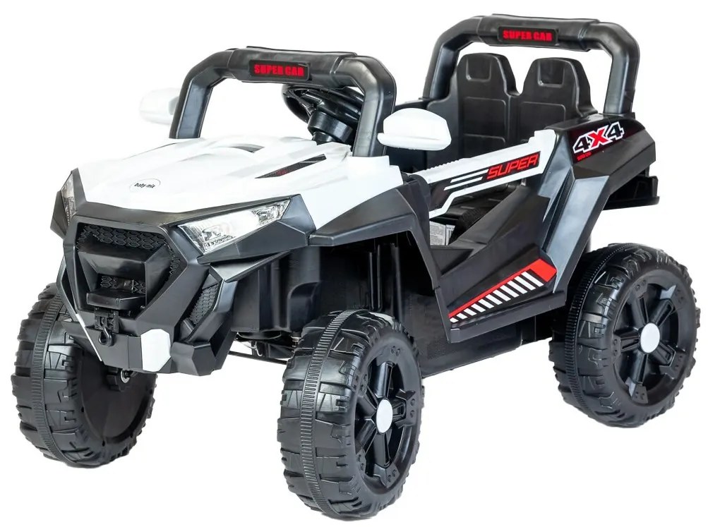 Baby Mix Baby mașină electrică Buggy Space, alb