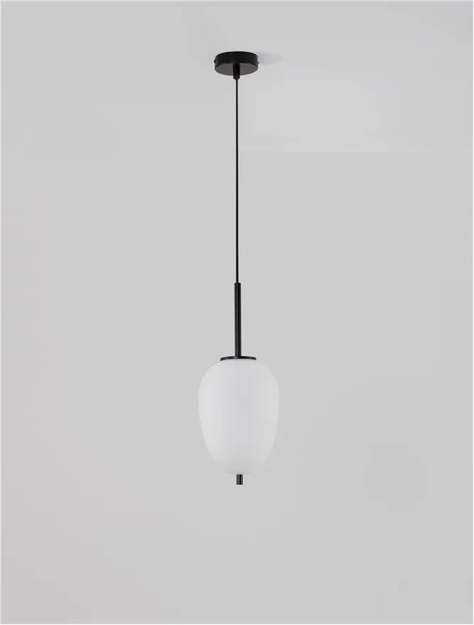 Lustra, Pendul modern Lato negru 15,8cm