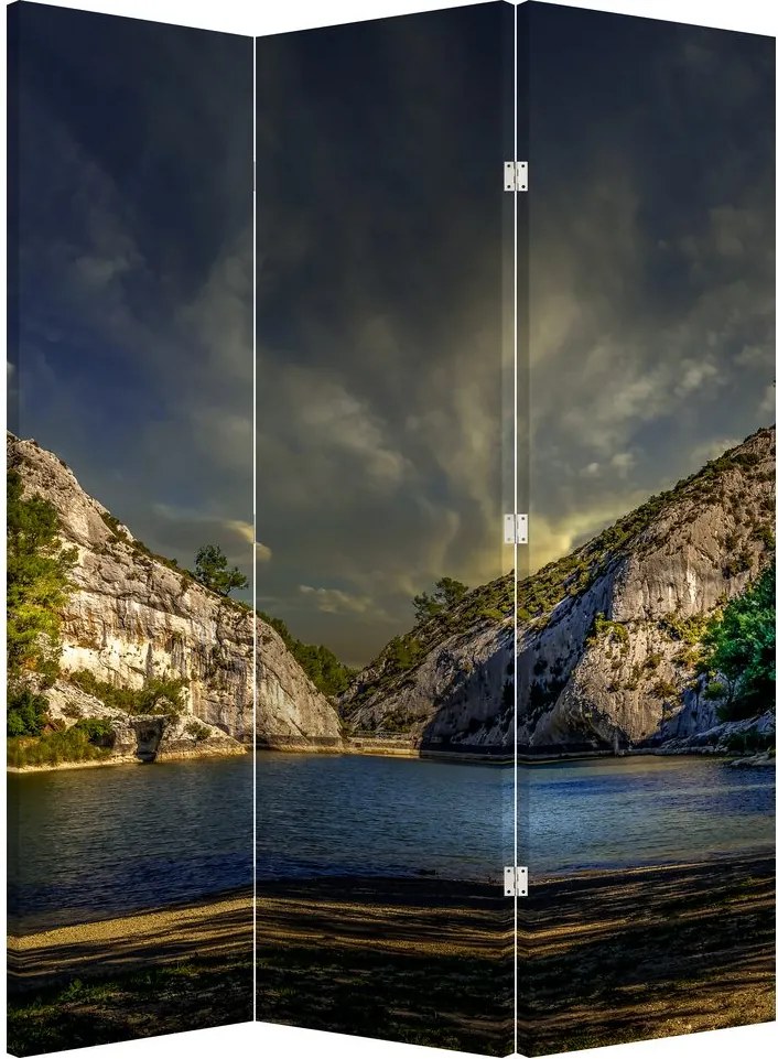 Paravan - Peisajul cu lac (126x170 cm)