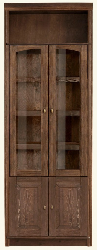 Biblioteca/ Vitrina Soeren colonial 80/29/220 cm