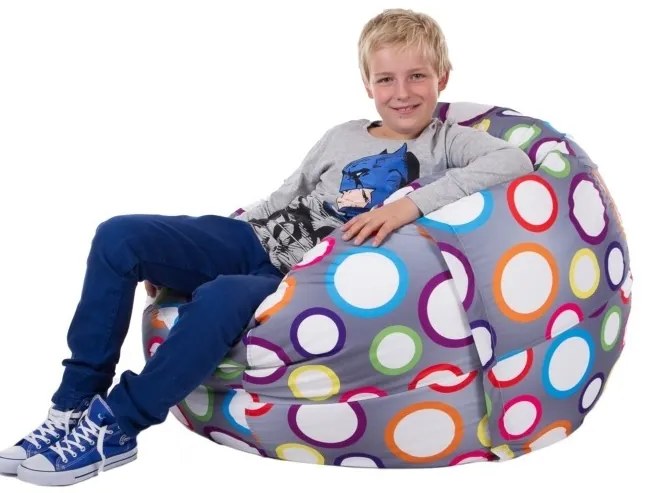 Fotoliu puf Biggy Mom XXL (gri). 1054589