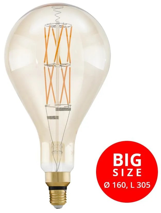 Bec LED dimmabil PS160 E27/8W/230V - Eglo 11686