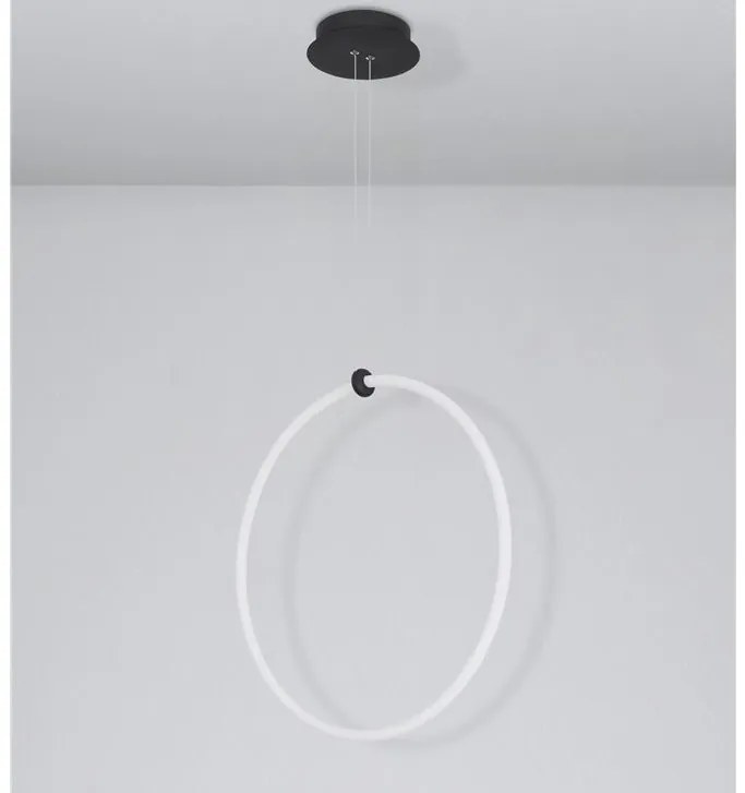 Lustra LED dimabila design circular GIRDINO 59,5cm