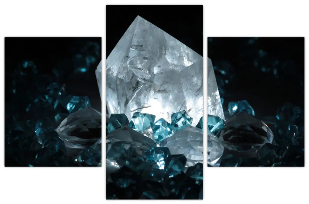 Tablou cu cristal (90x60 cm)