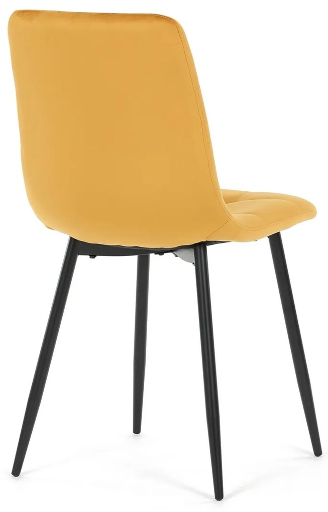 Set de scaune de sufragerie CT-281 YEL4, 4 buc