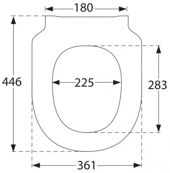 Capac WC, Villeroy&amp;Boch Subway 3.0, cu inchidere lenta, Alb Alpin, 8M42S101