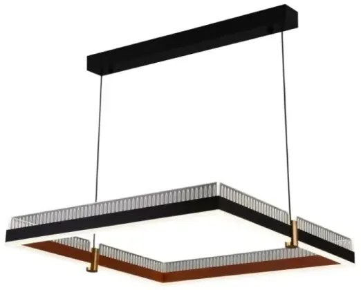 Lustră LED dimabilă pe cablu LED/100W/230V 3000-6500K + telecomandă