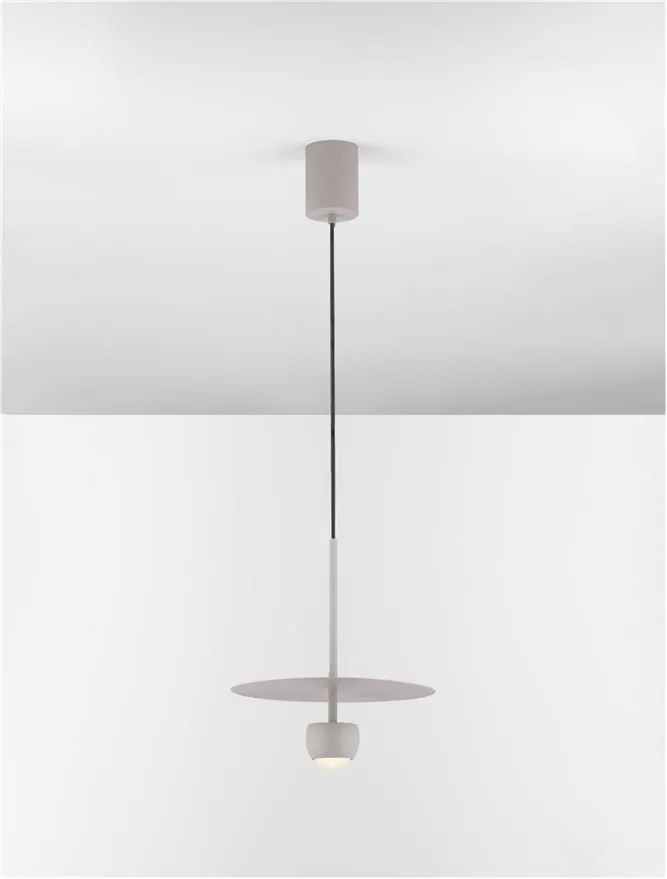 Pendul LED stil minimalist EDEM bej