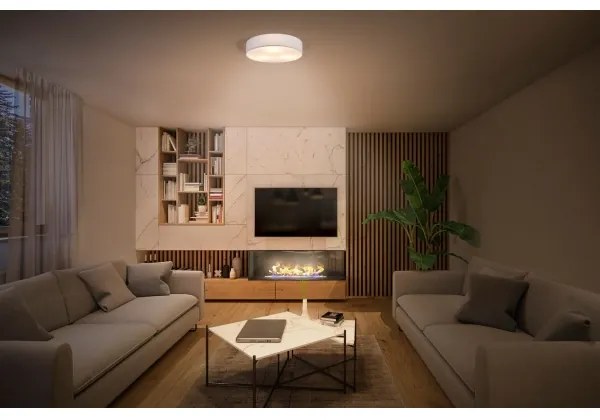 Osram - Plafonieră ORBIS PARIS 3xE27/25W/230V, Ø 48 cm, albă