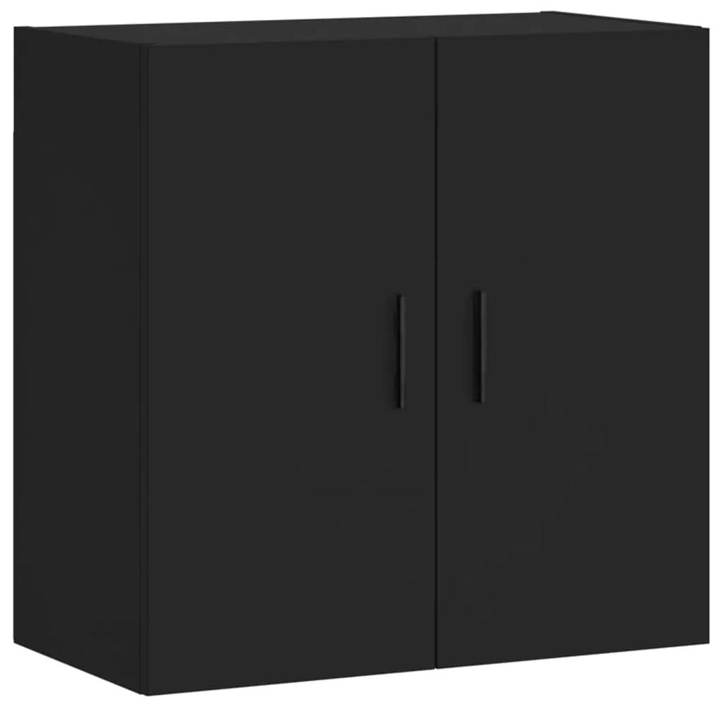 829981 vidaXL Dulap de perete, negru, 60x31x60 cm, lemn compozit