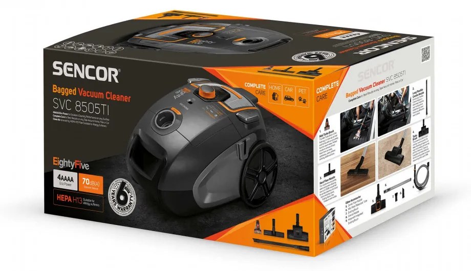 Sencor SVC 8505TI 4AAAA EcoPower, aspirator