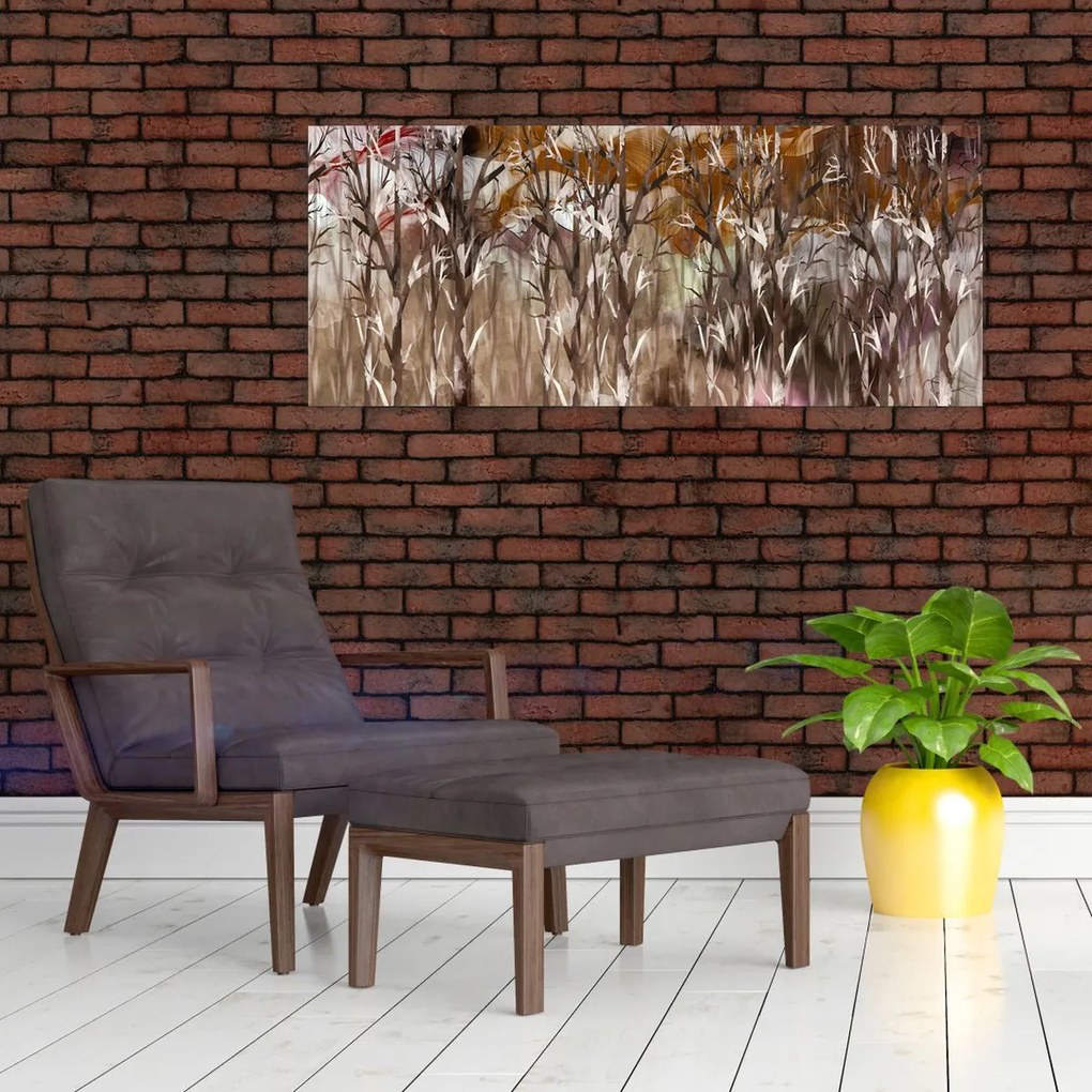 Tablou - Copaci (120x50 cm)