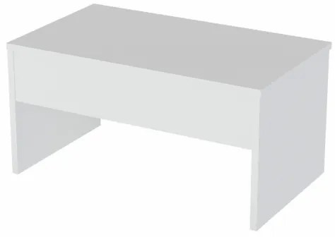 Măsuță de cafea pliabilă AKILLI 44,8x90 cm albă