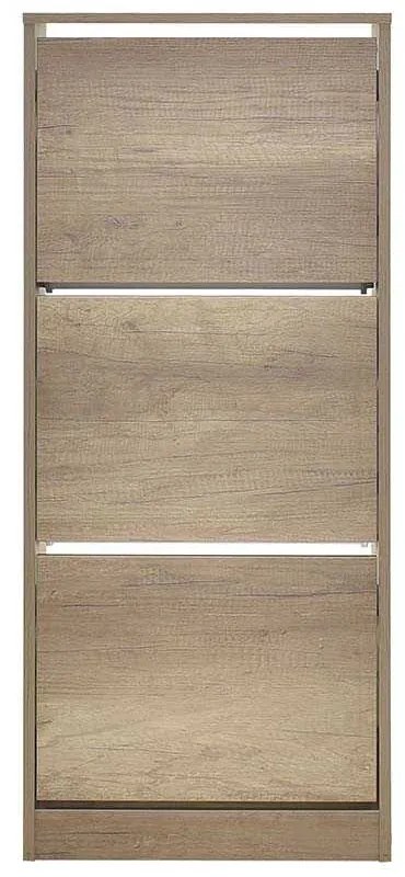 Pantofar Adore Slim, 3 compartimente, capacitate 12 perechi incaltaminte, 51 x 119 x 26 cm