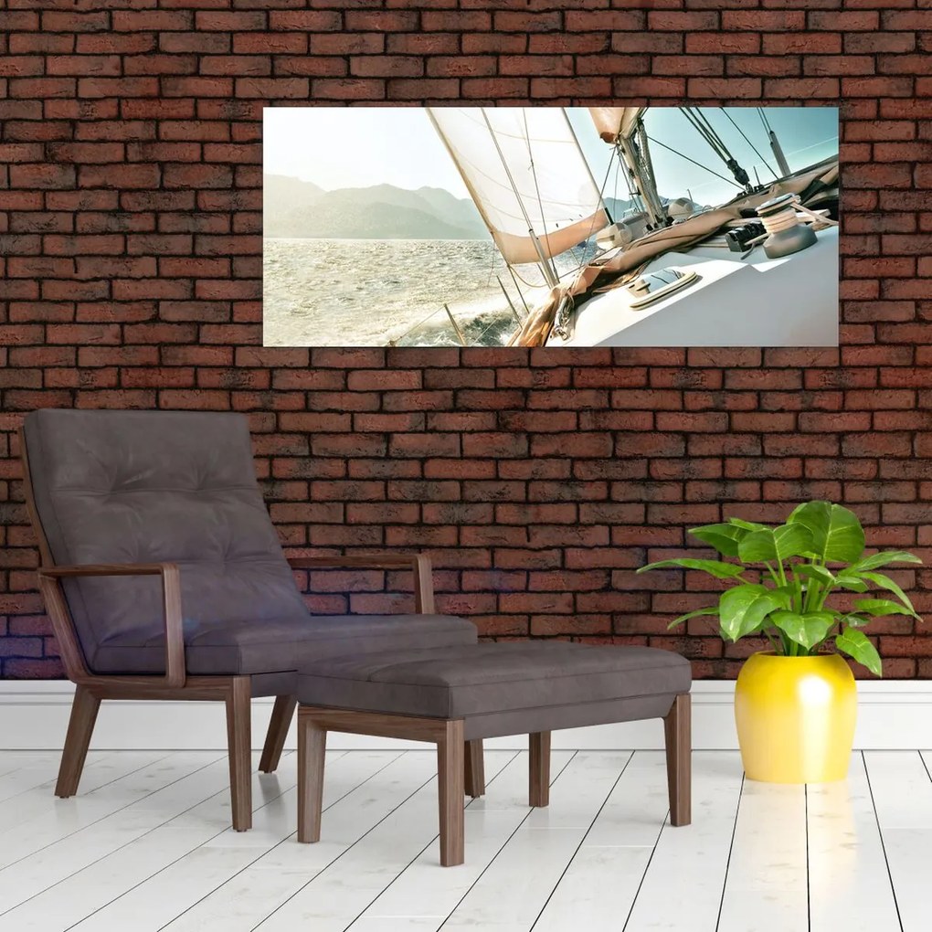 Tablou - Yacht (120x50 cm)