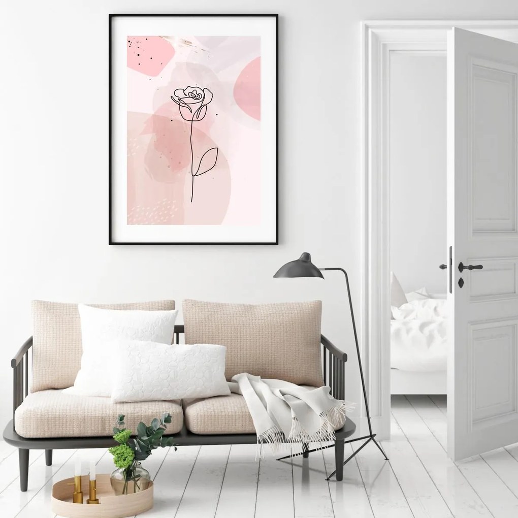 Poster - Trandafir (A4)