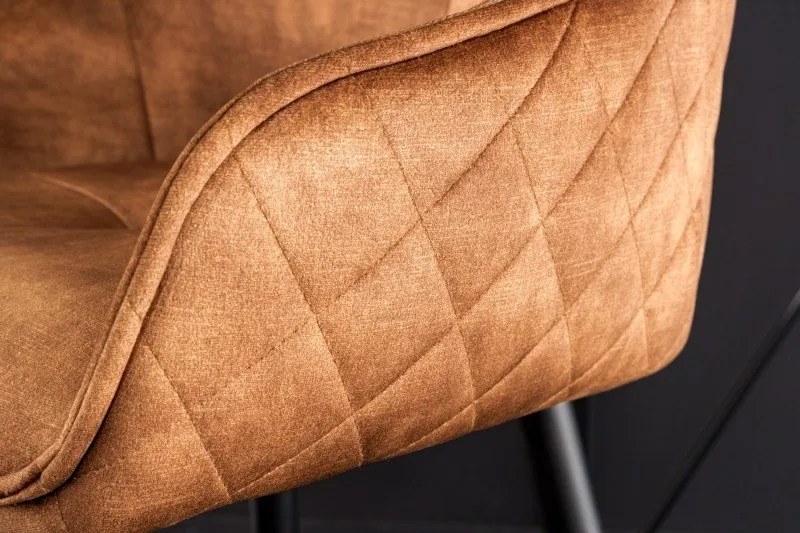 Set 2 scaune de bar Euphoria maro