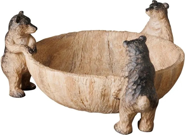 Bol decorativ, din polirasina, Bear