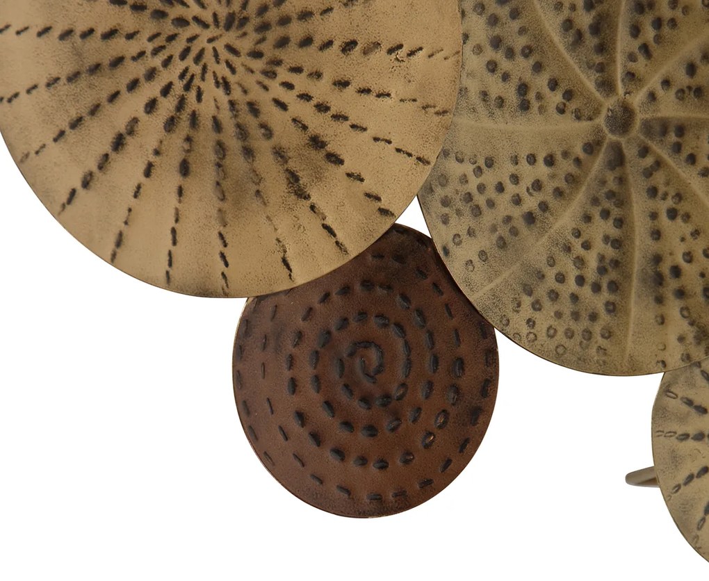 Lampă de perete Art Deco aur antic 71 cm - Kelly