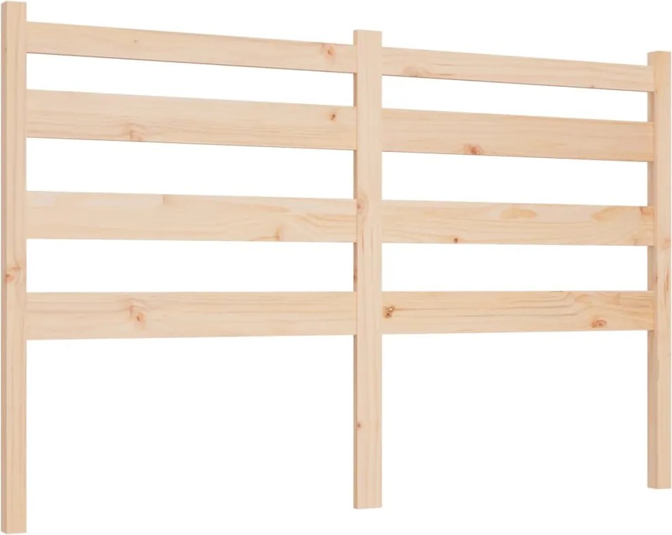 vidaXL Tăblie de pat, 206x4x100 cm, lemn masiv de pin