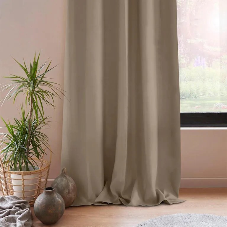 Draperie BLACKOUT AMELIA bej 140 x 245 cm 1 buc