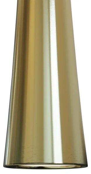 Lustră LED pe cablu MAXLIGHT P0485 COFFEE LED/7W/230V d. 3 cm auriu