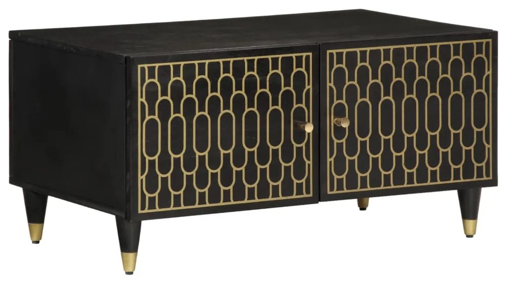 vidaXL Măsuță de cafea, 80x50x40 cm, lemn masiv de mango