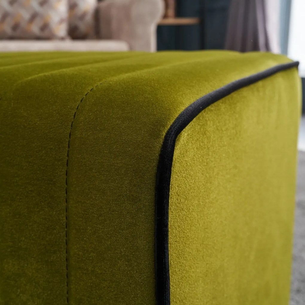 Taburet Mona Pouf Verde