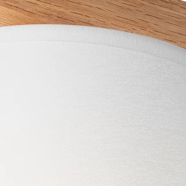 Aplică ANDREA 1xE27/60W/230V stejar/albă