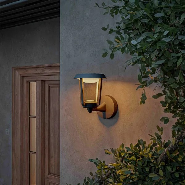 Philips - Lampă de perete pentru exterior NUVY LED/4,3W/230V 2700K IP44