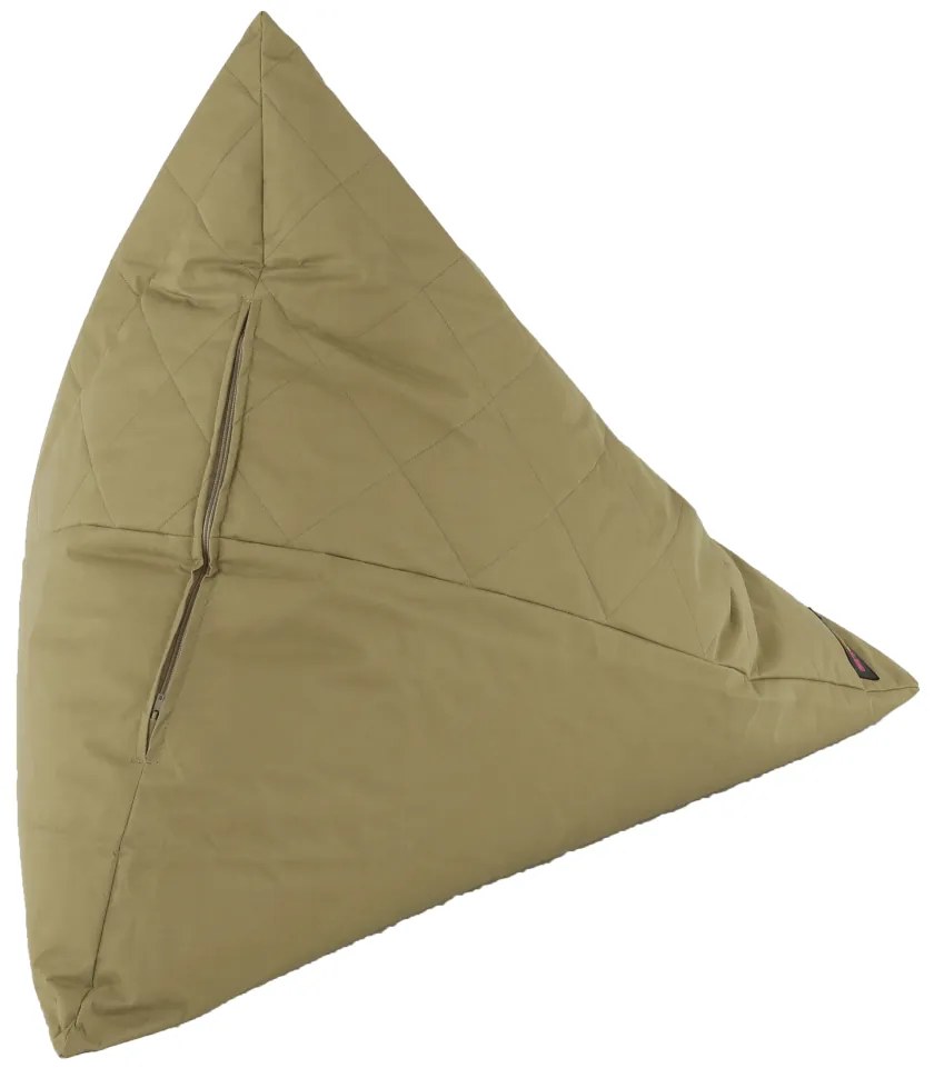 Fotoliu tip sac, material textil bej, VETOK