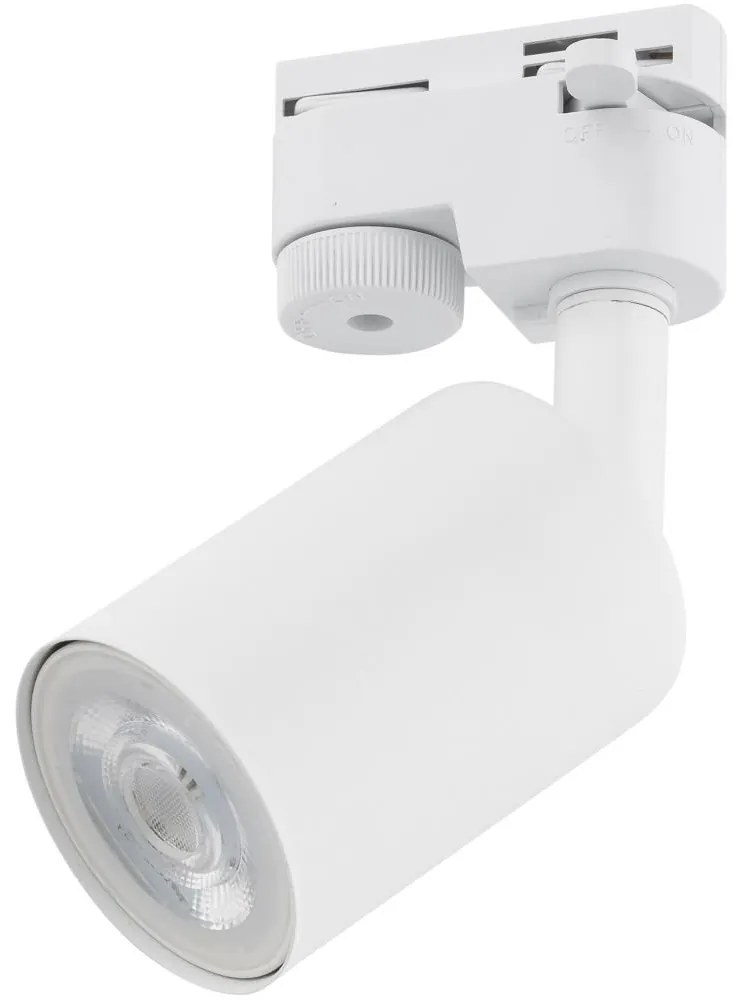 Spot LED pentru sistem de șină TOP 1xGU10/10W/230V alb
