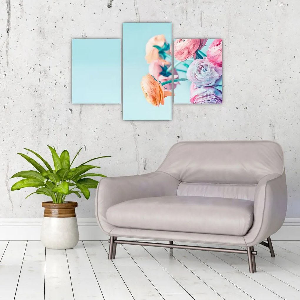 Tablou - Flori în vază (90x60 cm)