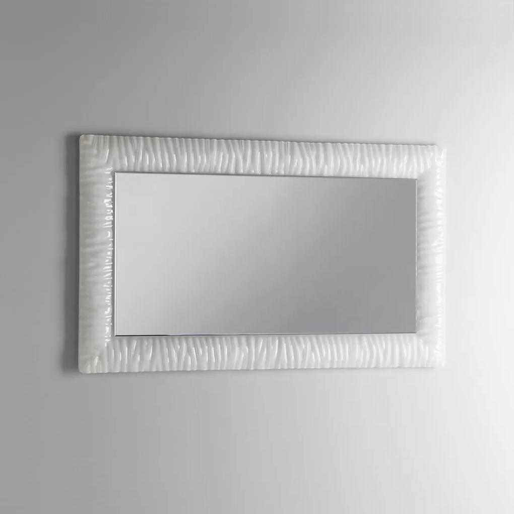 Oglinda CHIC 2, Sticla Abs, Alb,  120x2.5x70 cm