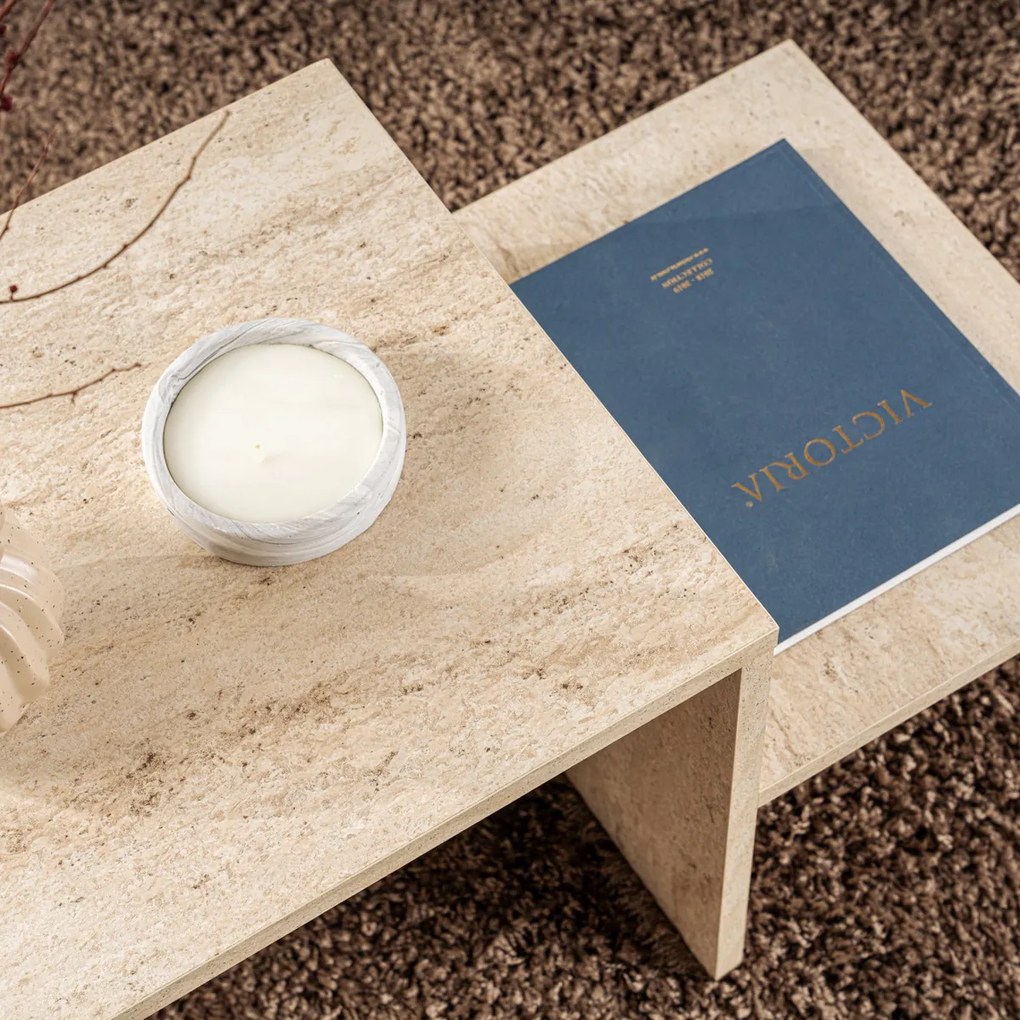Masă de cafea Harmony Travertine