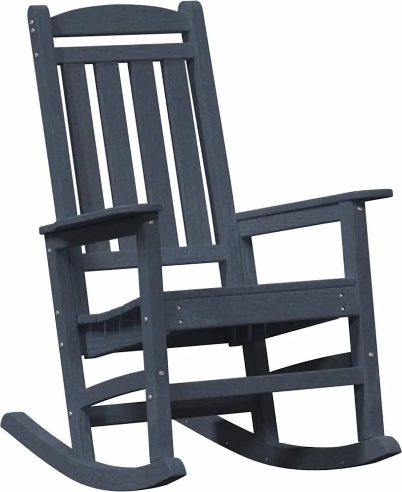 vidaXL Fotoliu de balans pentru grădină Albastru marin 92 x 70 x 108cm