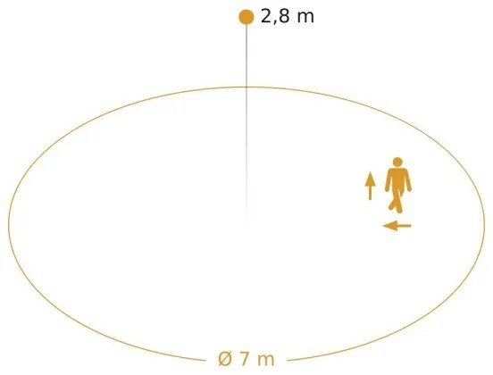 Corp de iluminat LED încastrat cu senzor Steinel 085292 LED/17,3W/230V 3000/4000/5700K