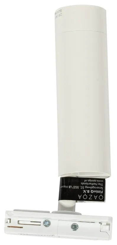 Spot modern alb pentru sistem de șină monofazat 35 mm - Iconic Jeana Luxe