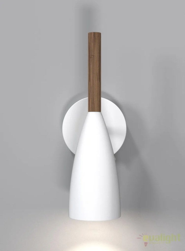 Aplica de perete design nordic Pure alba 78271001 DFTP