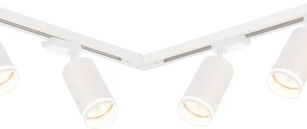 Spot pentru șină PIPE 6xGU10/10W/230V, alb